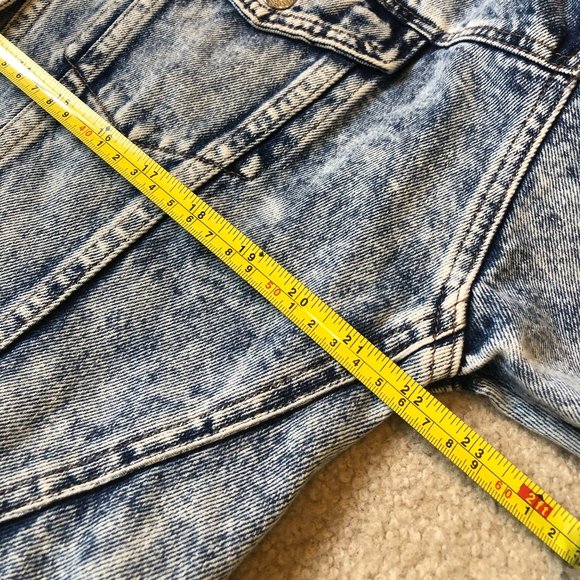 Avec Les Filles Acid Wash Jean Jacket - Picture 6 of 15